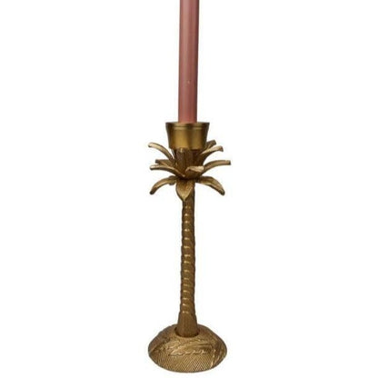 Palmtree candle holder